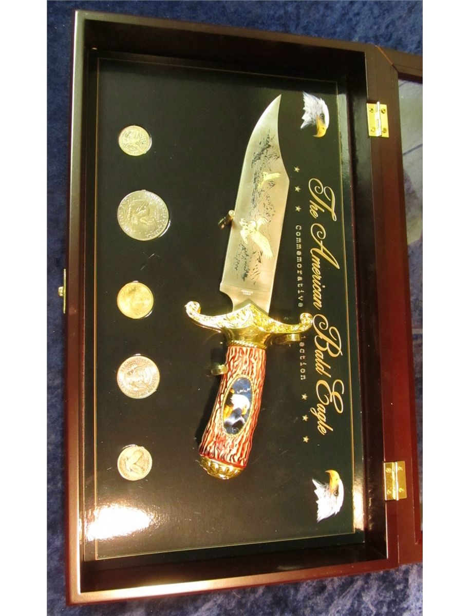 コレクション THE AMERICAN EAGLE BOWIE KNIFE Franklin mint the American Eagle Bowie knife | eBay