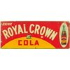 Image 1 : Early Royal Crown RC Cola Tin Sign
