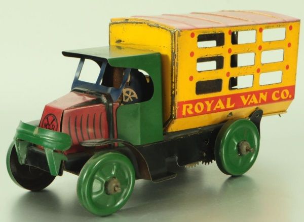 Camion Militaire Vintage Louis Marx Royal Artillery (RA) - Tôle - Jouet Collection