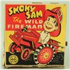 Image 2 : Marx Smoky Sam The Wild Fireman Wind-Up Toy In Box