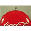 Image 3 : Coca Cola 36" Porcelain Button Sign