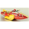 Image 2 : Marx Flash Gordon Rocket Fighter Tin Wind Up Toy
