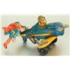 Image 1 : 1940s Marx Superman Rollover Airplane Tin Toy