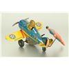 Image 2 : 1940s Marx Superman Rollover Airplane Tin Toy