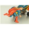 Image 3 : 1940s Marx Superman Rollover Airplane Tin Toy
