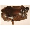 Image 6 : Heiser Tooled Leather Saddle