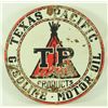 Image 7 : Texas Pacific Gasoline-Motor Oil Porcelain Sign