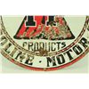 Image 9 : Texas Pacific Gasoline-Motor Oil Porcelain Sign