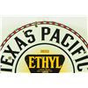 Image 2 : Texas Pacific Gasoline Porcelain Sign