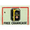 Image 2 : Texaco Motor Oil Crank Case Service Porcelain Sign