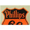 Image 5 : Phillips 66 Porcelain Shield Sign