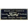 Image 1 : Ford Sale And Service Porcelain Sign