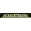 Image 1 : D.B. Whelden International Harvester Wooden Sign