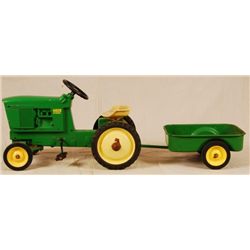 John Deere 4020 Pedal Tractor & Trailer