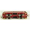 Image 16 : Red Lionel 0 Gauge Train Engine & 3 Passneger Cars