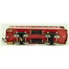Image 18 : Red Lionel 0 Gauge Train Engine & 3 Passneger Cars