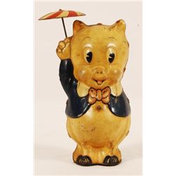 1939 Marx Porky Pig Wind-Up Toy