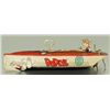 Image 2 : Popeye Speed Boat Tin Wind-Up Toy