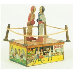 Strauss Knock-Out Prize Fighters Litho Tin Toy