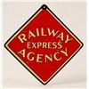 Image 2 : Railway Express Agency Double-Sided Sign