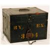 Image 1 : Railway Express Locking Wooden Chest