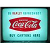 Image 4 : Coca Cola Buy Cartons Here Advertising Sign