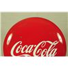 Image 2 : Coca Cola 36" Porcelain Button Sign