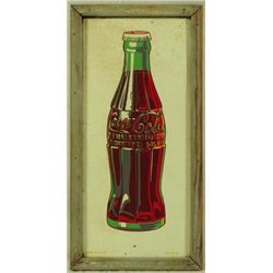 Coca Cola White Bottle Sign