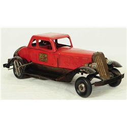 Hoge Fire Chief Wind-Up Toy Car
