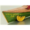 Image 3 : Strauss Speed Boat The Ferdinand Tin Wind Up Toy