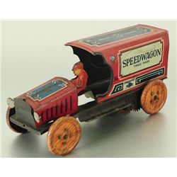 Strauss Speedwagon Tin Wind-Up Toy Truck