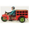 Image 1 : Marx Speed Boy Delivery Bike Tin Wind Up Toy