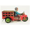 Image 2 : Marx Speed Boy Delivery Bike Tin Wind Up Toy