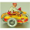 Image 2 : Marx Police Motorcycle & Side Car Wind-Up Toy
