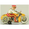 Image 1 : Marx Policeman on Motorcycle #3 Tin Wind Up Toy