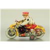 Image 3 : Marx Policeman on Motorcycle #3 Tin Wind Up Toy
