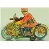 Image 1 : Marx Military Motorcycle Sparker Tin Wind-Up Toy