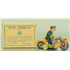 Image 1 : Marx Police Mystic Motorcycle Tin Toy In Box