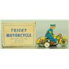 Image 1 : Marx Police Tricky Motorcycle Tin Toy In Box