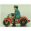 Image 2 : Marx Police Motorcycle Tin Wind-Up Toy