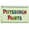 Image 4 : Pittsburgh Paints Porcelain Flange Sign