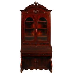Drop Front Book Case Desk