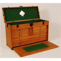 Engineers Oak Tool Box