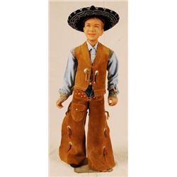 Vintage Child Mannequin & Western Outfit