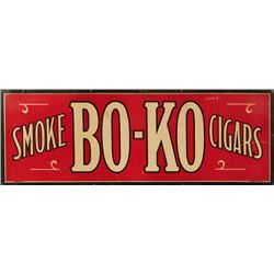 Smoke Bo-Ko Cigars Advertising Sign