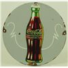 Image 2 : Coca Cola Round Bottle Porcelain Sign
