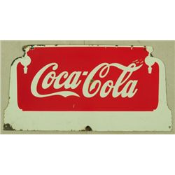 Coca Cola S/S Porcelain Sign