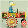 Image 2 : Marx Walt Disney Donald Duck Wind-Up Tin Tractor