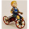 Image 1 : Lithographed Tin Tricycle Windup Toy