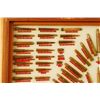 Image 2 : Antique Ammunition Collection Framed Bullet Board